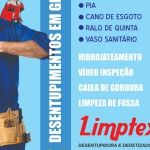 Desentupidora Limptex em São Paulo