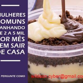 Curso Doce Gourmet, Trabalhar e Lucrar com Chocolate Gourmet