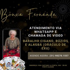 magia negra - Bruxa Fernanda - Kimbanda de Mussusurmin