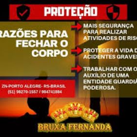 Fechamento de Corpo | Blindagem Espiritual - Bruxa Fernanda