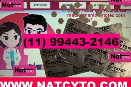 Comprar Cytotec Abortivo Original(11)99443-2146