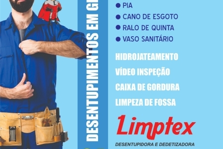 Desentupidora Limptex em São Paulo